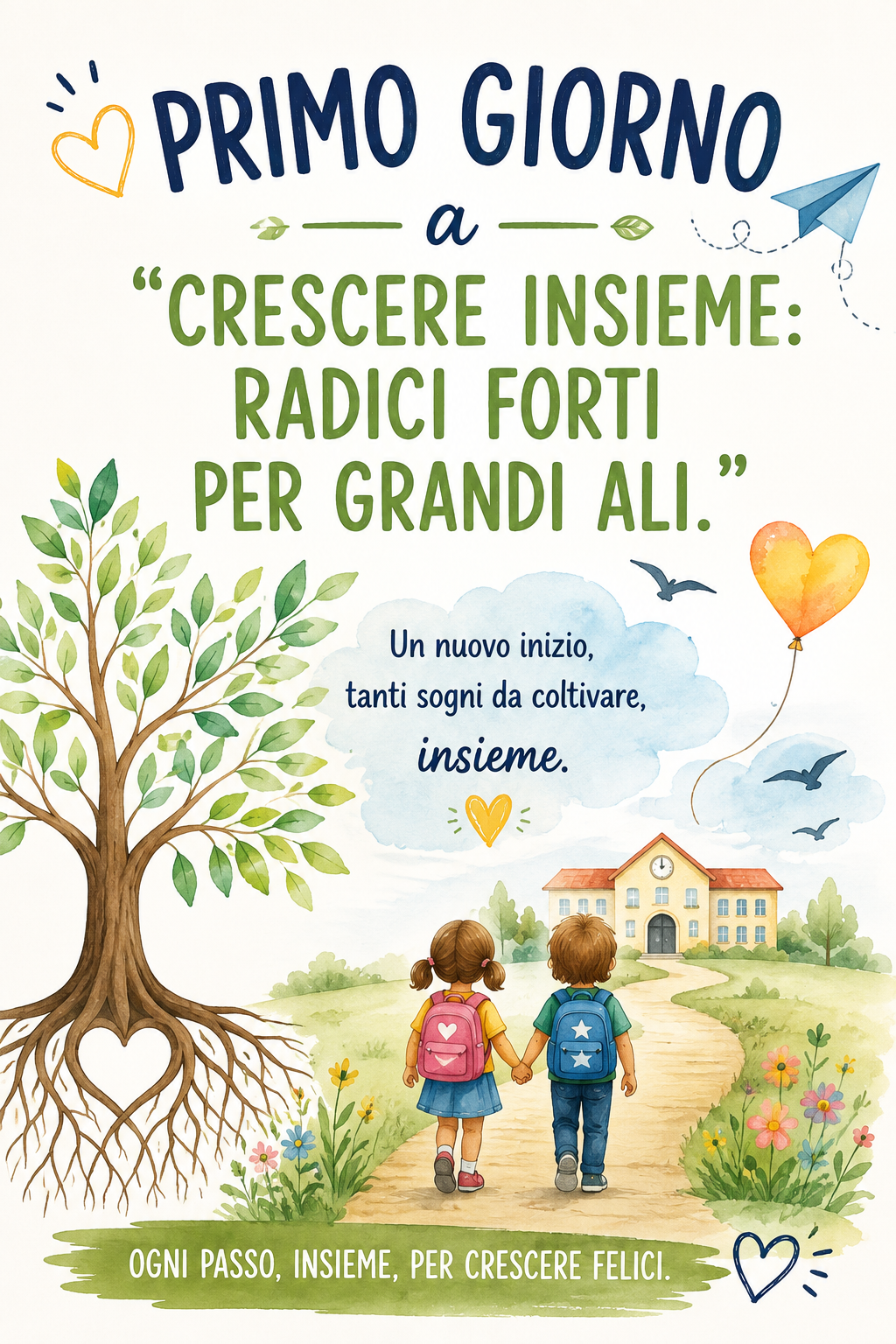 CLASSI PRIME primo giorno di scuola 2026